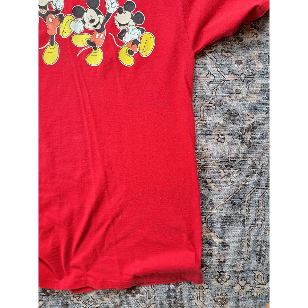 Disney Mickey Unlimited Vintage Size L Large *stains, see pics - Picture 5 of 9